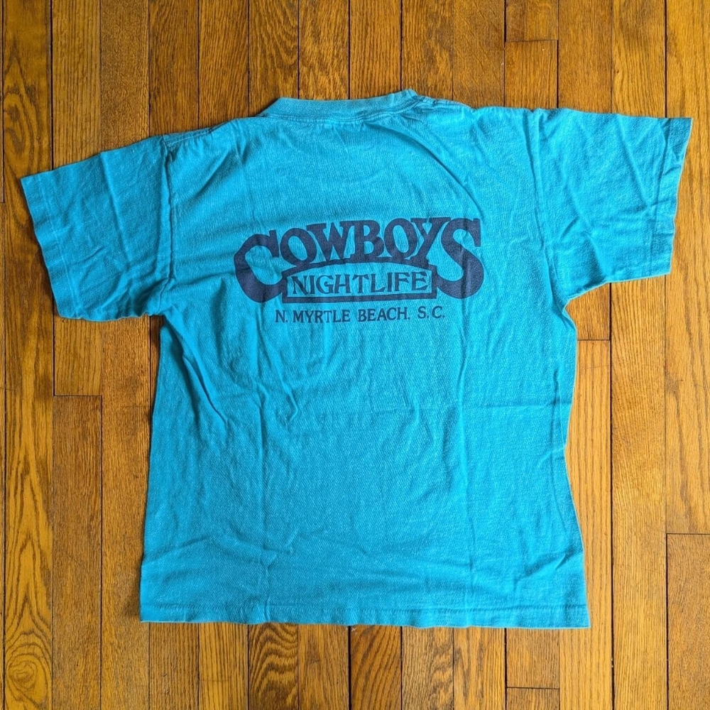 Vintage 80's Cowboys Nightlife Myrtle Beach South Carolina T-shirt
